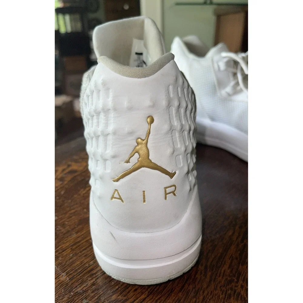 Air Jordan Academy Shoes Mens Size 12 White Sneakers Casual 8445 15 116